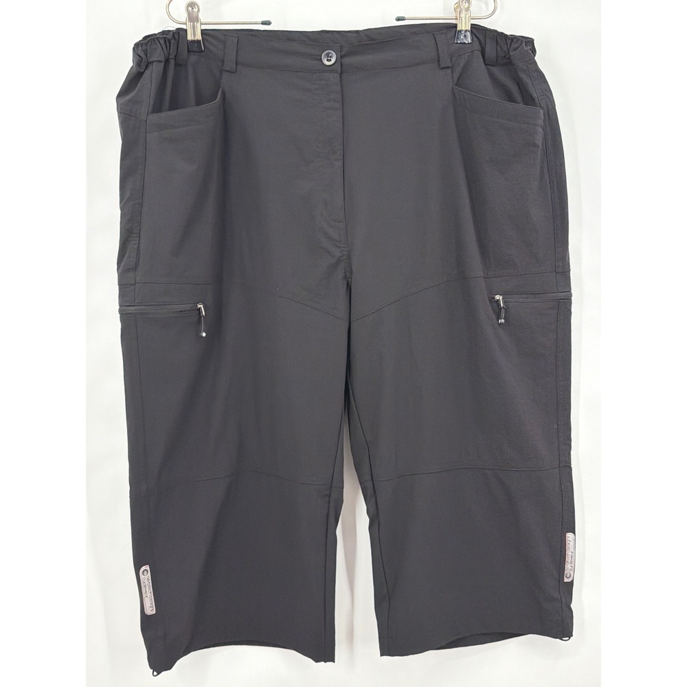 Aero Tech Designs 2XL Black Cycling Knickers Nylon Urban Pedal Multi-Sport